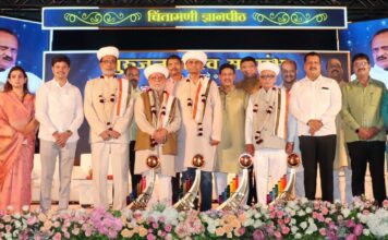 चिंतामणी ज्ञानपीठाच्या वतीने गुरूजन गौरव पुरस्कार प्रदान