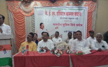 कामगार हक्कासाठी लढणार :- कामगार नेते सुनील शिंदे