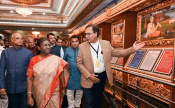 संस्कृती, राष्ट्रभक्तीच्या सांस्कृतिक केंद्राचे राष्ट्रपती द्रौपदी मुर्मू यांच्या हस्ते लोकार्पण