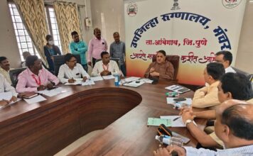 सहकारमंत्री दिलीप वळसे पाटील यांनी घेतला मंचर उपजिल्हा रुग्णालयाच्या कामकाजाचा आढावा