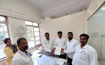 एल अँड टी ने बालेवाडी सर्वे नंबर 29 मध्ये बांधलेली निकृष्ट पाण्याची टाकी; गळती मधून लाखो लिटर पाणी वाया