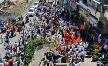 औंध बाणेर बालेवाडी पाषाण बोपोडी परिसरात मराठा समाजाच्या कडकडीत बंदला यशस्वी