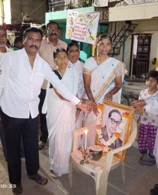औंध इंदिरा वसाहत येथे संविधानाचा जागर