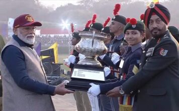 महाराष्ट्र एनसीसी संचालनालय देशात प्रथम ; ‘प्रधानमंत्री बॅनर’ विजेत्याचा बहुमान