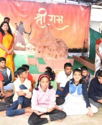 विशेष मुलांनी तयार केलेले राममंदिर हे राम भक्तीचे सर्वोच्च कलश – ना. चंद्रकांतदादा पाटील