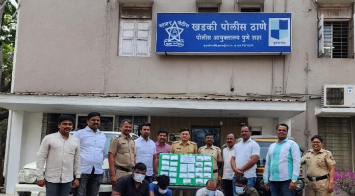 आंतर जिल्हा घरफोडीचे गुन्हे करणा-या अट्टल ०३ आरोपींना खड़की पोलीसांनी २४ तासात केले जेरबंद
