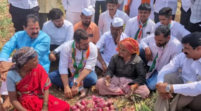 पंतप्रधान प्रत्येक गोष्टीची गॅरंटी देतात परंतु शेतकऱ्यांच्या मालाला बाजारभाव देण्याची गॅरंटी देऊ शकत नाही हे दुर्दैव आहे – डॉ. अमोल कोल्हे