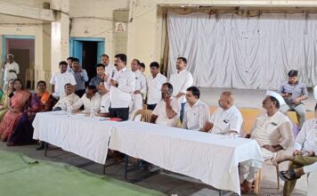 शिरुर लोकसभा निवडणुकीच्या पार्श्वभूमीवर तळेगाव ढमढेरे – रांजणगाव सांडस जिल्हा परिषद गट महायुती व घटक पक्ष कार्यकर्ते बैठक संपन्न