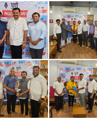 पुणे बुलेटिनच्या प्रथम वर्धापन दिनास शहरातील विविध क्षेत्रातील मान्यवरांची उपस्थिती