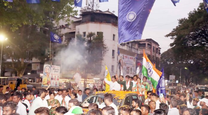 पर्वती विधानसभा मतदार संघात रवींद्र धंगेकर यांचा प्रचार