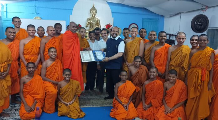 शताब्दी बुद्ध विहार येथे श्रामणेर शिबिराचा समारोप