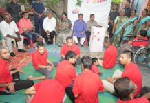 प्रा फाउंडेशन च्या विशेष मुलांनी साजरा केला ना. चंद्रकांतदादा पाटील यांचा वाढदिवस – उपस्थितांचे पाणावले डोळे