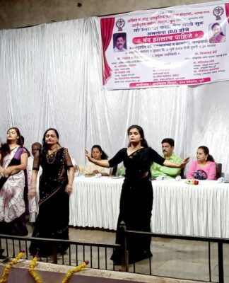 अखिल महाराष्ट्र सांस्कृतिक कलाकार संघटना आणि आर्यभूषण थिएटर च्या वतीने डिजे बंद व्हावा अशी मागणी