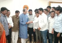 अजय निम्हण यांचा शिवसेना पक्षप्रमुख उद्धव बाळासाहेब ठाकरे यांच्या उपस्थितीत पक्षप्रवेश