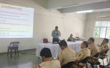 खडकवासला विधानसभा निवडणुकीसाठी पोलीस दलाचे प्रशिक्षण शिबीर यशस्वीरीत्या संपन्न
