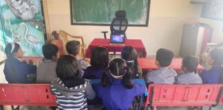 जिल्हा परिषद प्राथमिक शाळा खामगाव मावळ येथील विद्यार्थ्यांचा सायबर सिक्युरिटी चर्चासत्रात सहभाग