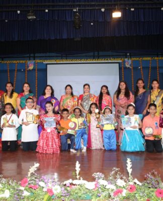 मॉडर्न प्रायमरी इंग्लिश मिडियम शाळेचा वार्षिक स्नेहसंमेलन कार्यक्रम मोठ्या उत्साहात साजरा