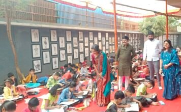 भाजपा कोथरूड उत्तर मंडलाच्या वतीने स्वर्गीय अटलबिहारी वाजपेयी यांच्या जयंतीनिमित्त चित्रकला स्पर्धेचे आयोजन
