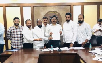 बावधन पाषाण सुस महाळुंगे परिसरातील समस्या सोडवण्यासाठी आमदार शंकर मांडेकर यांनी घेतली पुणे मनपा आयुक्तांची भेट