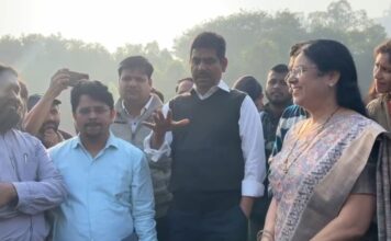 मुळा नदी पात्रातील पर्यावरणाची हानी करणारी चुकीची कामे थांबवावीत – खासदार मेधा कुलकर्णी; खासदार कुलकर्णी यांची मनपा आयुक्तांसह मुळा नदीपात्राचे पाहणी