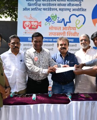 कलाकारांच्या आरोग्याची काळजी घेणे हे समाजाचे कर्तव्यच – संदीप खर्डेकर