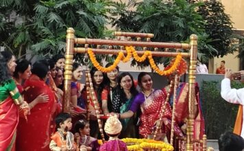 बालेवाडी येथील कुणाल अस्पायरी सोसायटी मध्ये छत्रपती शिवाजी महाराज जयंती उत्साहात साजरी