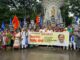 भीम नगर वासियांचा मंत्री चंद्रकांत पाटील यांच्या कार्यालयावर बिऱ्हाड मोर्चा