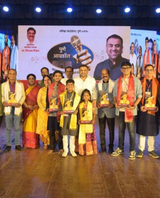 ‘व्हाईस ऑफ चॉइस’ पुरस्काराने डॉ. विनय थोरात, शिवानी पांढरे, निलेश निकम, शितल कुलकर्णी यांचा सन्मान