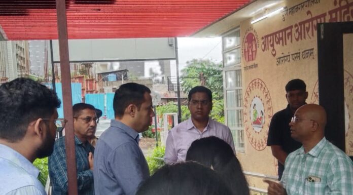 बालेवाडी येथील उमंग ऑटिझम सेंटर अँड सेन्सरी पार्कला अतिरिक्त महानगरपालिका आयुक्त पृथ्वीराज बी. पी. यांची भेट