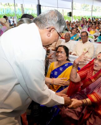 निसर्गछाया उपक्रम कोथरुड सह सर्वांसाठी खुला ना. चंद्रकांतदादा पाटील यांची ज्येष्ठ नागरिक स्नेह मेळाव्यात घोषणा