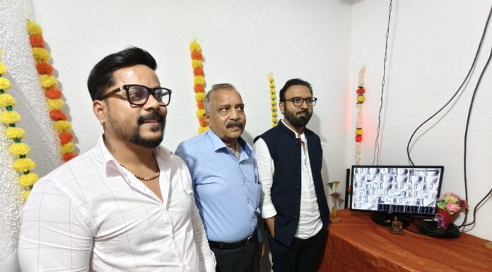 ईस्टर्न व्हिडिओ सोसायटीत सीसीटीव्ही यंत्रणेचे उद्घाटन आमदार माऊली कटके यांच्या हस्ते संपन्न