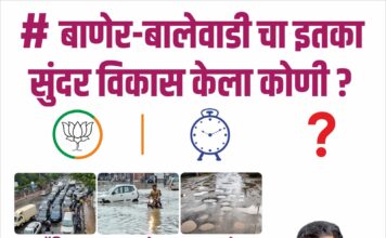 बाणेर-बालेवाडीचा एवढा विकास कोणी केला ?– जयेश मुरकुटे यांचा सत्ताधाऱ्यांना उपरोधिक सवाल; सत्ताधारी मात्र मौनात