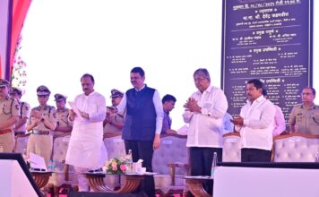 मुख्यमंत्री देवेंद्र फडणवीस यांच्या हस्ते पुणे शहर पोलीस आयुक्तालयाच्या विविध प्रकल्पांचे उद्घाटन