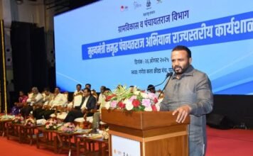ग्रामविकासासाठी लोकसहभागाच्या माध्यमातून ‘मुख्यमंत्री समृद्ध पंचायतराज अभियान यशस्वी करा- ग्रामविकास व पंचायत राज मंत्री जयकुमार गोरे