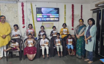 श्री मार्तंड देवस्थान कडून कन्या पूजन संपन्न