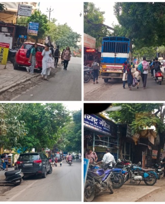 पाषाण बाणेर लिंक रस्त्यावरील पादचारी मार्गावर पार्किंग करणाऱ्या वाहनचालकांवर कारवाईची मागणी