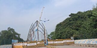 बिल्डरच्या सोयीसाठी जनतेच्या पैशाची उधळपट्टी का? आप चा सवाल ; ३५ कोटीचा पूल आणि आता तब्बल २० कोटीचे सुशोभीकरण कोणासाठी?