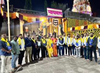 आम आदमी पार्टी, पिंपरी-चिंचवड शहराच्या प्रचाराच्या शुभारंभाला श्री.मोरया गोसावी मंदिरातून सुरूवात