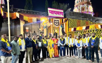 आम आदमी पार्टी, पिंपरी-चिंचवड शहराच्या प्रचाराच्या शुभारंभाला श्री.मोरया गोसावी मंदिरातून सुरूवात