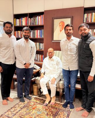 जयेश मुरकुटे यांनी घेतली पवार साहेबांची भेट; पुणे महापालिका निवडणुकीच्या पार्श्वभूमीवर राजकीय हालचालींना वेग