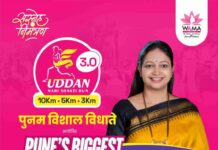 ‘उड्डाण नारी शक्ती रन 3.0’ मॅरेथॉन स्पर्धेचे ‘वामा’ यांच्या वतीने बाणेर येथे आयोजन