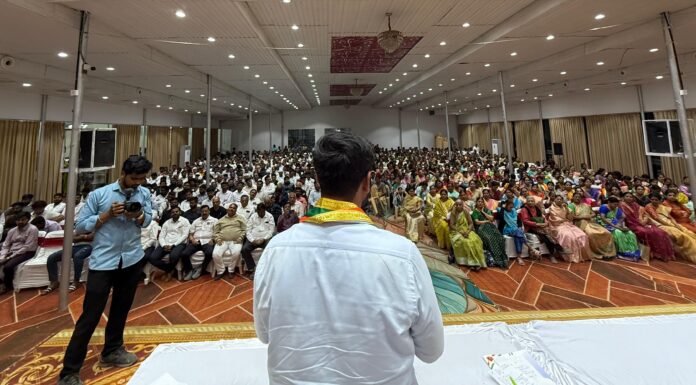 “पक्षाची पूर्ण ताकद जयेश मुरकुटे यांच्या पाठीशी” – वंदनाताई चव्हाण जयेश मुरकुटे यांच्या प्रचारार्थ परिवर्तन स्नेह मेळावा