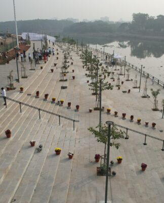 पुणे शहरातील मुळा-मुठा नदीकाठ सुधारणा प्रकल्पाला गती; संगमवाडी–बंडगार्डन टप्प्यातील ९० टक्के काम पूर्ण