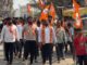 प्रभाग क्र. ९ मध्ये शिवसेना उमेदवार मयूर भांडे यांची जोरदार पदयात्रा; नागरिकांशी थेट संवाद