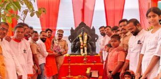 रोहन लेहर ३ सोसायटी मधे शिवजयंती उत्साहात साजरी