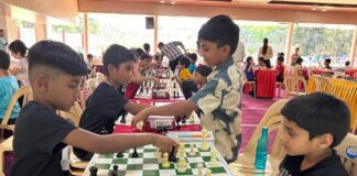 “सुपर सनी मंथ” क्रीडा महोत्सवाअंतर्गत सोमेश्वर चषक रॅपिड बुद्धिबळ स्पर्धा; सिद्धांत गायकवाड, रियान मोहम्मद, संकलेचा जिनम, गोरांक्ष खंडेलवाल, विहान कांबळे संयुक्त आघाडीवर