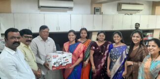 योगीराज पतसंस्थेच्या वतीने महिला नगरसेविका, संचालिका व कर्मचार्यांचा सन्मान