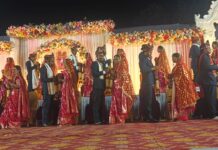 भगवान अग्रसेन चॅरिटेबल फाउंडेशनतर्फे भव्य सामूहिक विवाह सोहळा संपन्न उपक्रमाचे यंदा १३ वे वर्ष; २० जोडपी विवाहबंधनात