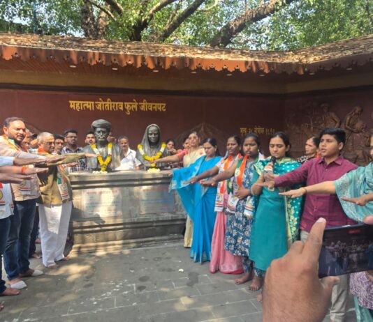 भोंदूगिरीविरोधात राष्ट्रवादी काँग्रेस शरदचंद्र पवार गटाचे जनजागृती अभियान; ‘महात्मा फुले वाड्या’तून सुरुवात