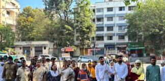 भाजपा स्थापना दिनानिमित्त पाषाण सुतारवाडी मध्ये स्वच्छता अभियान उत्साहात